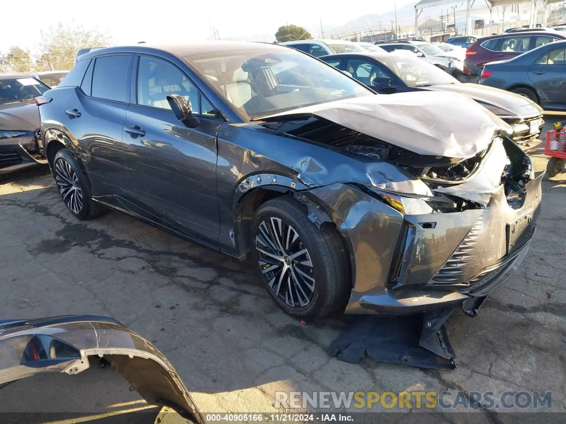 1 fotografías del automóvil dañado JTJAAAABXPA006588 LEXUS RZ 450E 2023