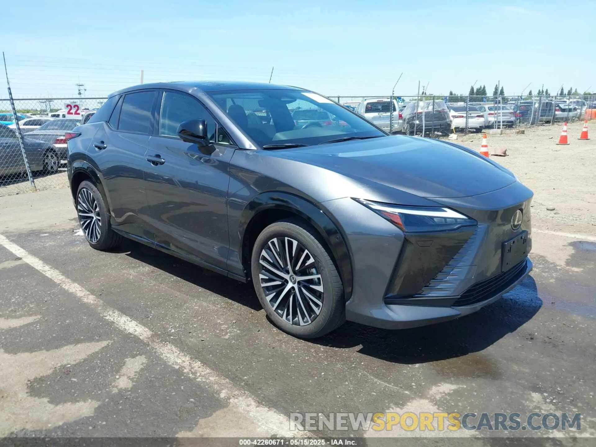 1 fotografías del automóvil dañado JTJAAAABXPA020300 LEXUS RZ 450E 2023