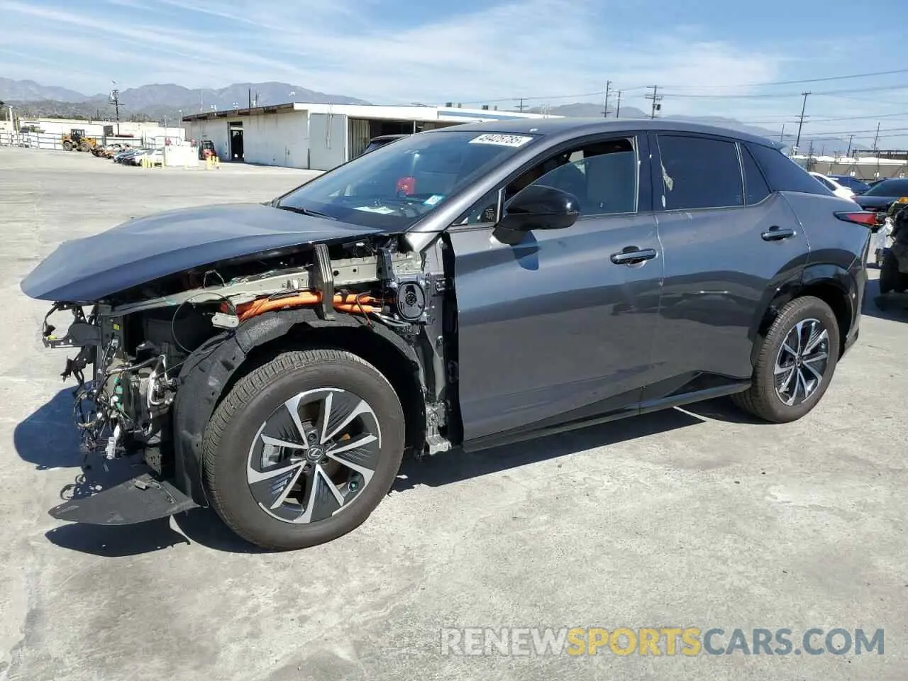1 fotografías del automóvil dañado JTJAAAAB4RA025544 LEXUS RZ 450E 2024