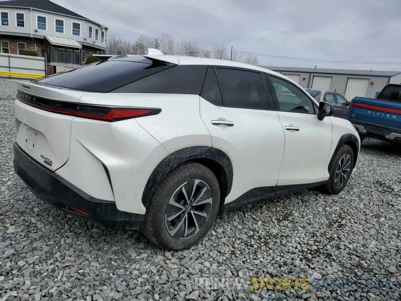 3 fotografías del automóvil dañado JTJAAAAB6RA024377 LEXUS RZ 450E 2024