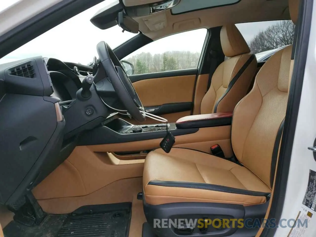 7 fotografías del automóvil dañado JTJAAAAB6RA024377 LEXUS RZ 450E 2024
