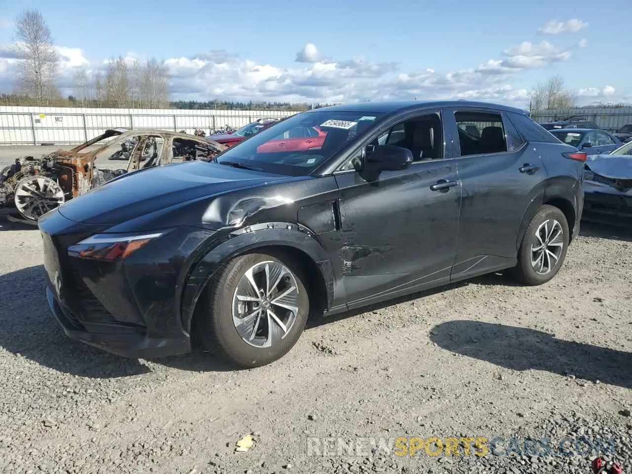 1 fotografías del automóvil dañado JTJAAAAB7RA025151 LEXUS RZ 450E 2024