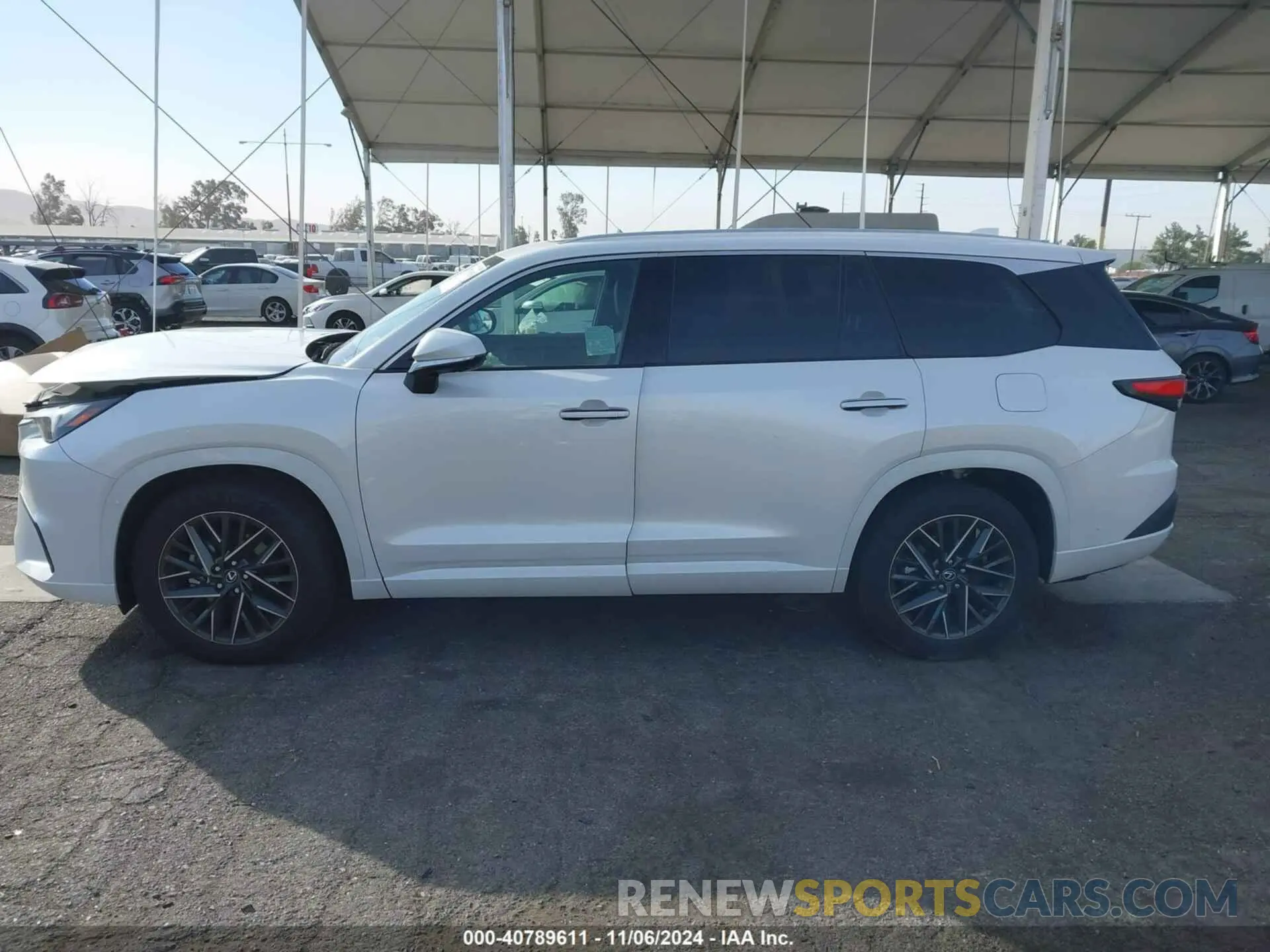 13 fotografías del automóvil dañado 5TDAAAA6XRS004285 LEXUS TX 2024