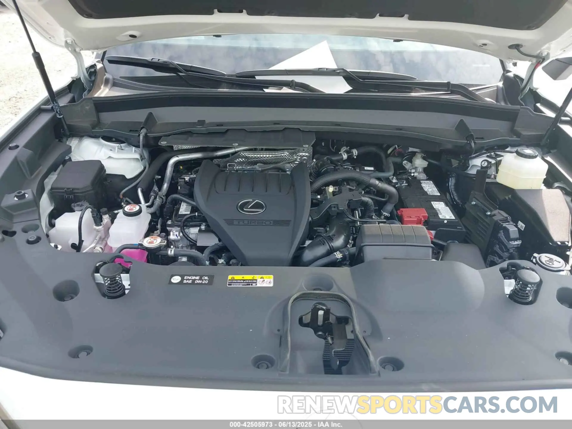 10 fotografías del automóvil dañado 5TDAAAB63SS033244 LEXUS TX 350 2025