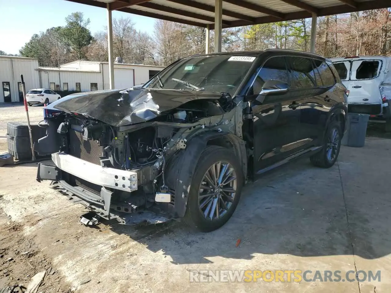 1 fotografías del automóvil dañado 5TDAAAA62RS001932 LEXUS TX 350 BAS 2024