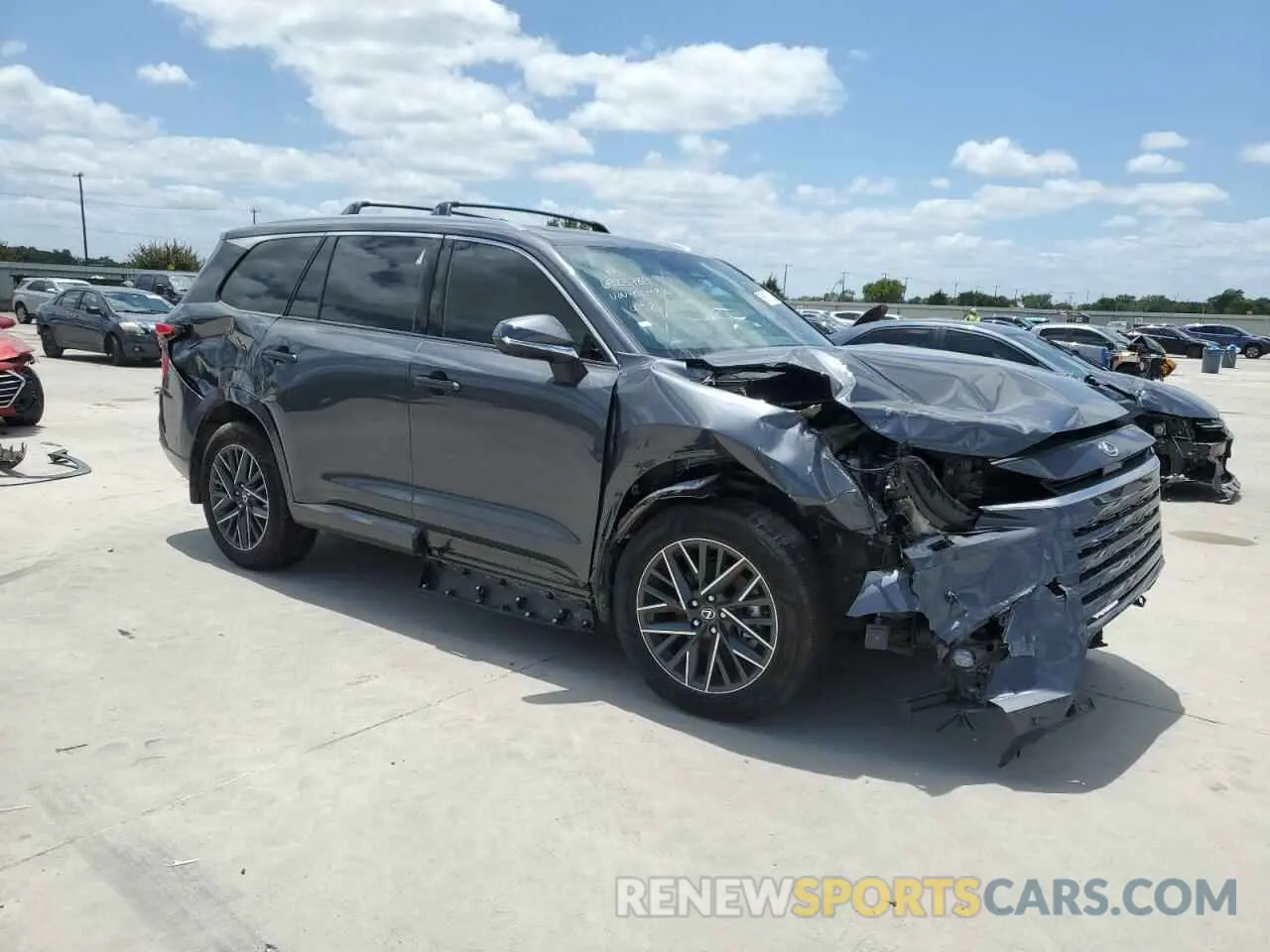 4 fotografías del automóvil dañado 5TDAAAA63RS004810 LEXUS TX 350 BAS 2024