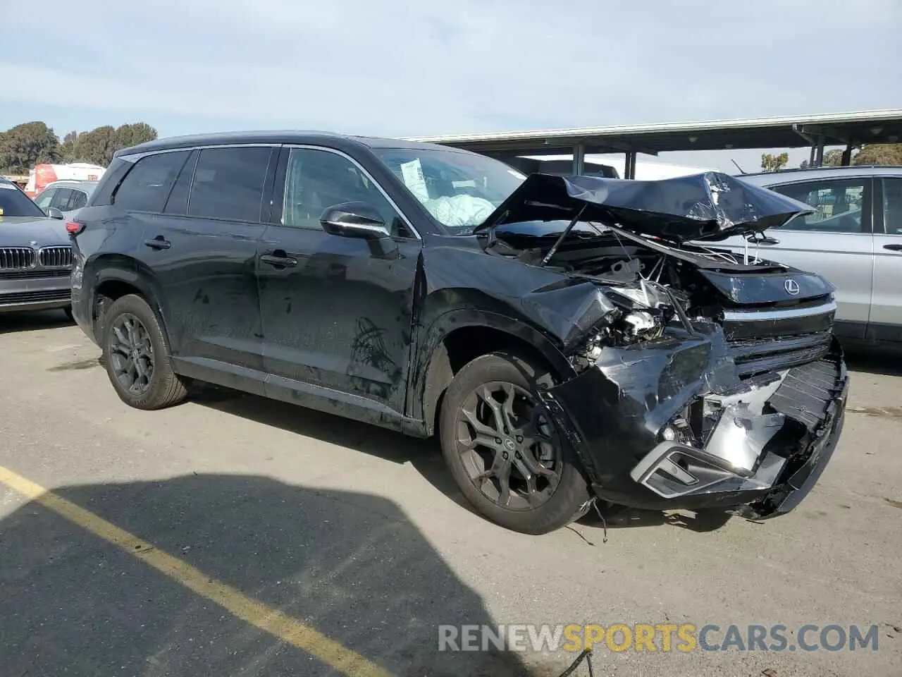 4 fotografías del automóvil dañado 5TDAAAA64RS009157 LEXUS TX 350 BAS 2024