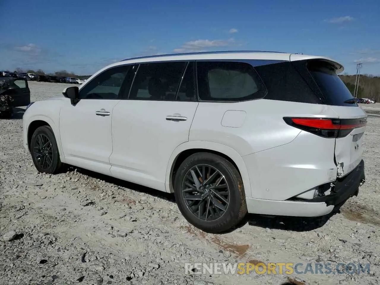 2 fotografías del automóvil dañado 5TDAAAA65RS009975 LEXUS TX 350 BAS 2024