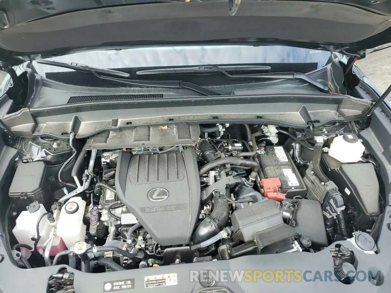 12 fotografías del automóvil dañado 5TDAAAA69RS001524 LEXUS TX 350 BAS 2024