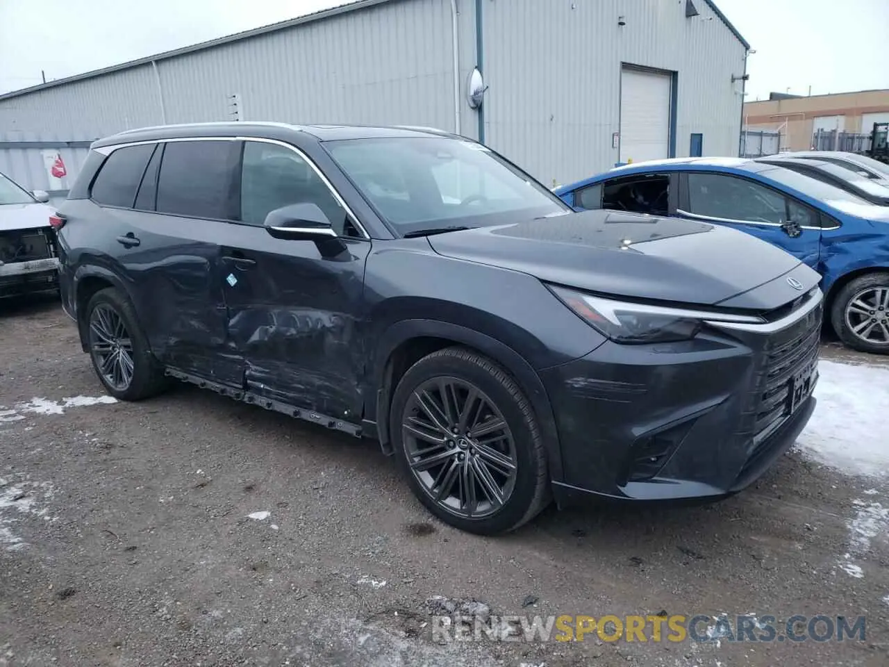4 fotografías del automóvil dañado 5TDAAAB61RS001497 LEXUS TX 350 BAS 2024