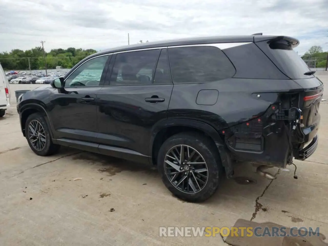 2 fotografías del automóvil dañado 5TDAAAB68RS004770 LEXUS TX 350 BAS 2024