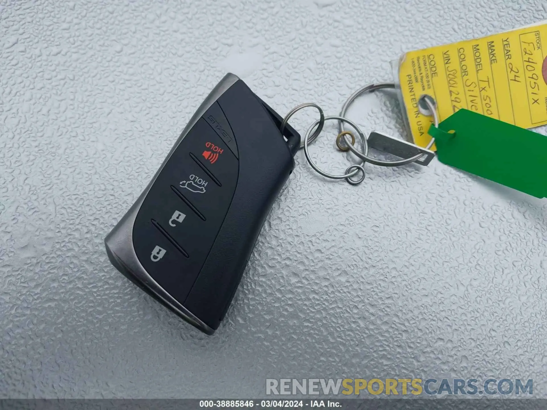 11 fotografías del automóvil dañado 5TDABAB69RS001292 LEXUS TX 500H 2024