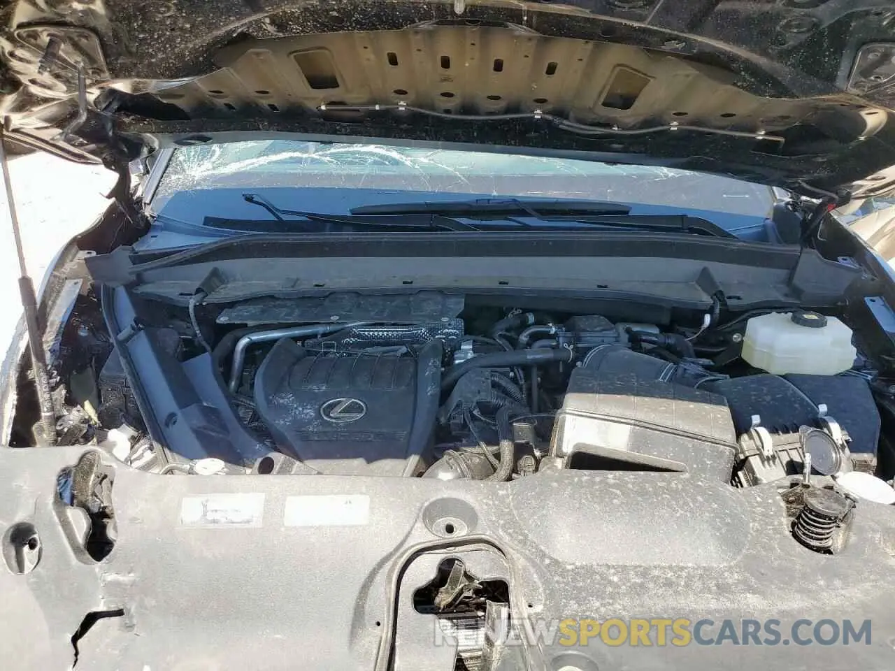 12 fotografías del automóvil dañado 5TDABAB62RS006365 LEXUS TX 500H F 2024