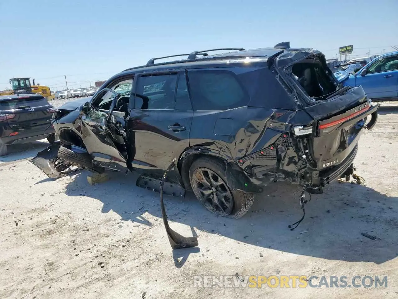2 fotografías del automóvil dañado 5TDABAB62RS006365 LEXUS TX 500H F 2024