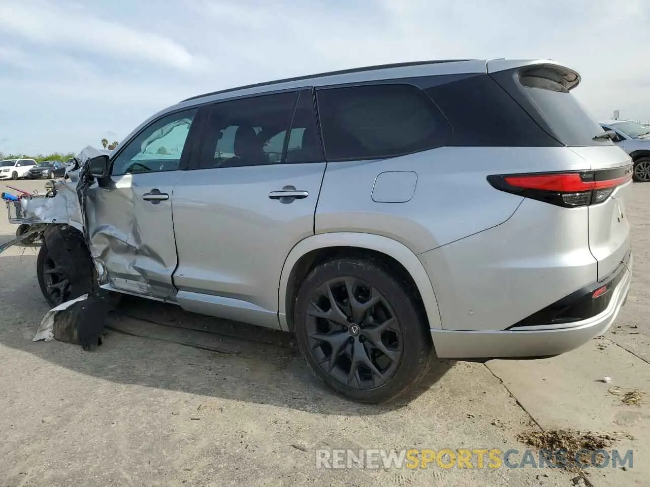 2 fotografías del automóvil dañado 5TDABAB63RS006651 LEXUS TX 500H F 2024