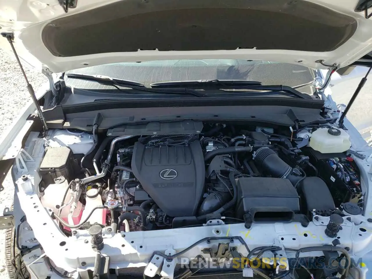 12 fotografías del automóvil dañado 5TDABAB64RS003483 LEXUS TX 500H F 2024
