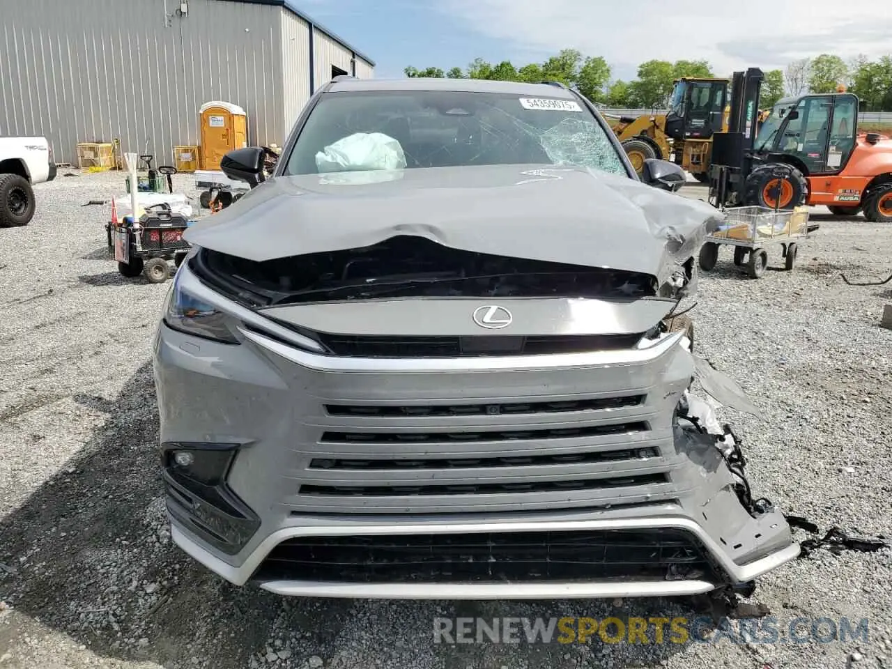 5 fotografías del automóvil dañado 5TDABAB62SS008820 LEXUS TX 500H F 2025