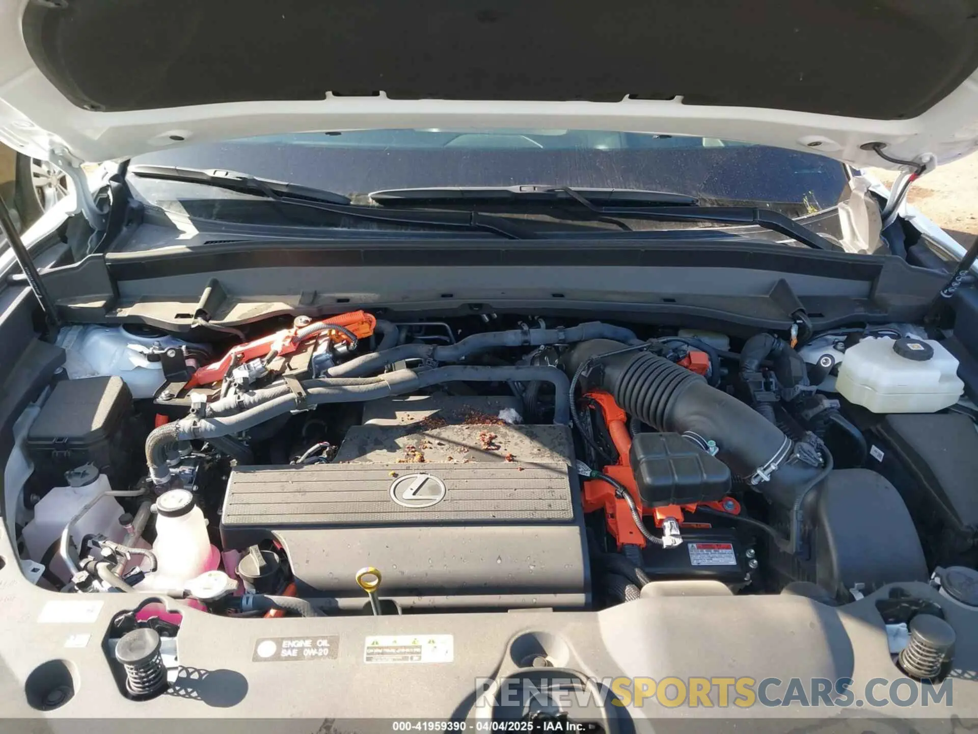 9 fotografías del automóvil dañado 5TDACAC67RS000413 LEXUS TX 550H+ 2024