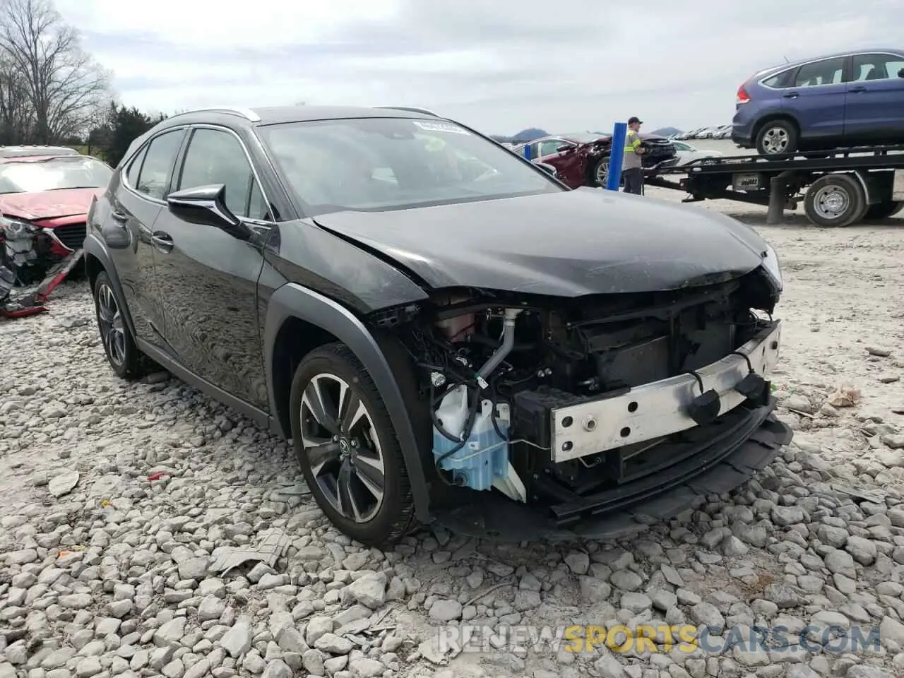 1 fotografías del automóvil dañado JTHY3JBH0K2001514 LEXUS UX 200 2019