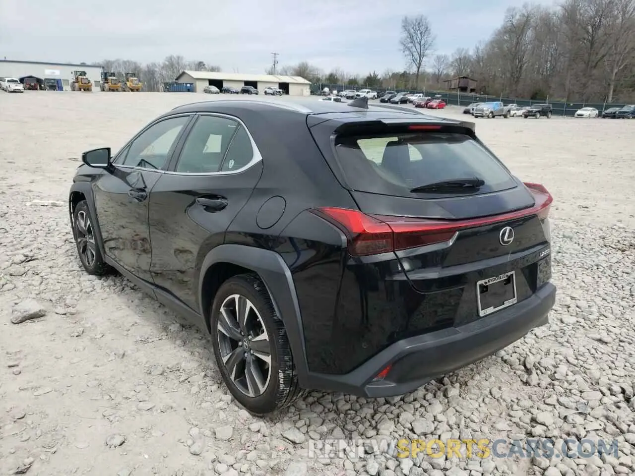 3 fotografías del automóvil dañado JTHY3JBH0K2001514 LEXUS UX 200 2019