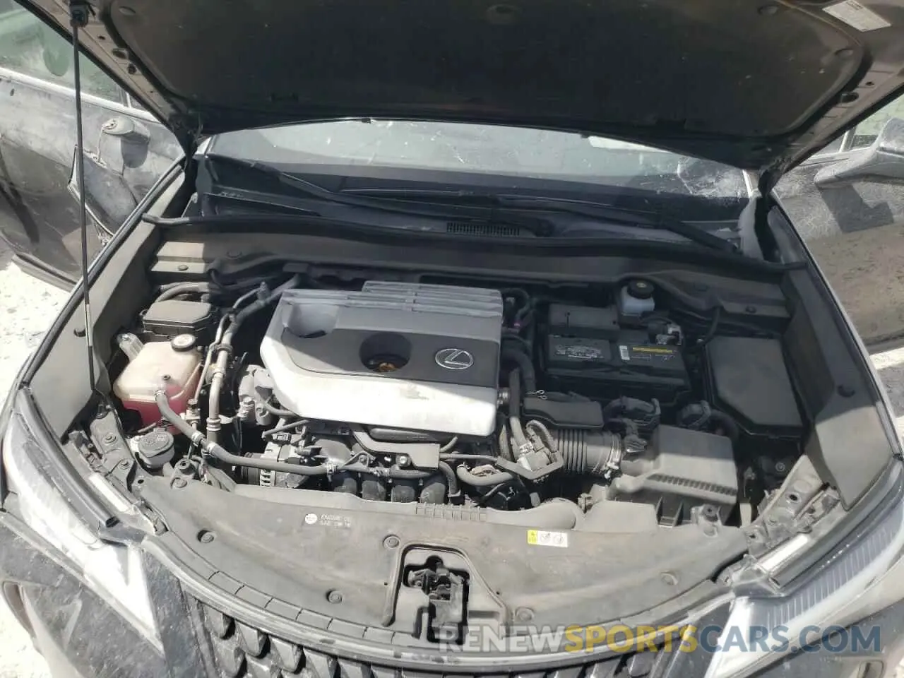 7 fotografías del automóvil dañado JTHY3JBH0K2017776 LEXUS UX 200 2019