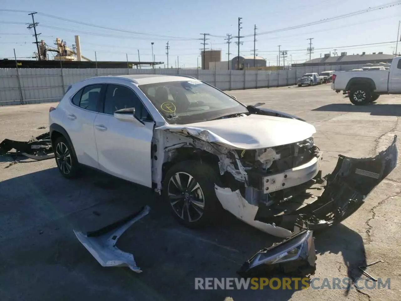 1 fotografías del automóvil dañado JTHY3JBH1K2005586 LEXUS UX 200 2019