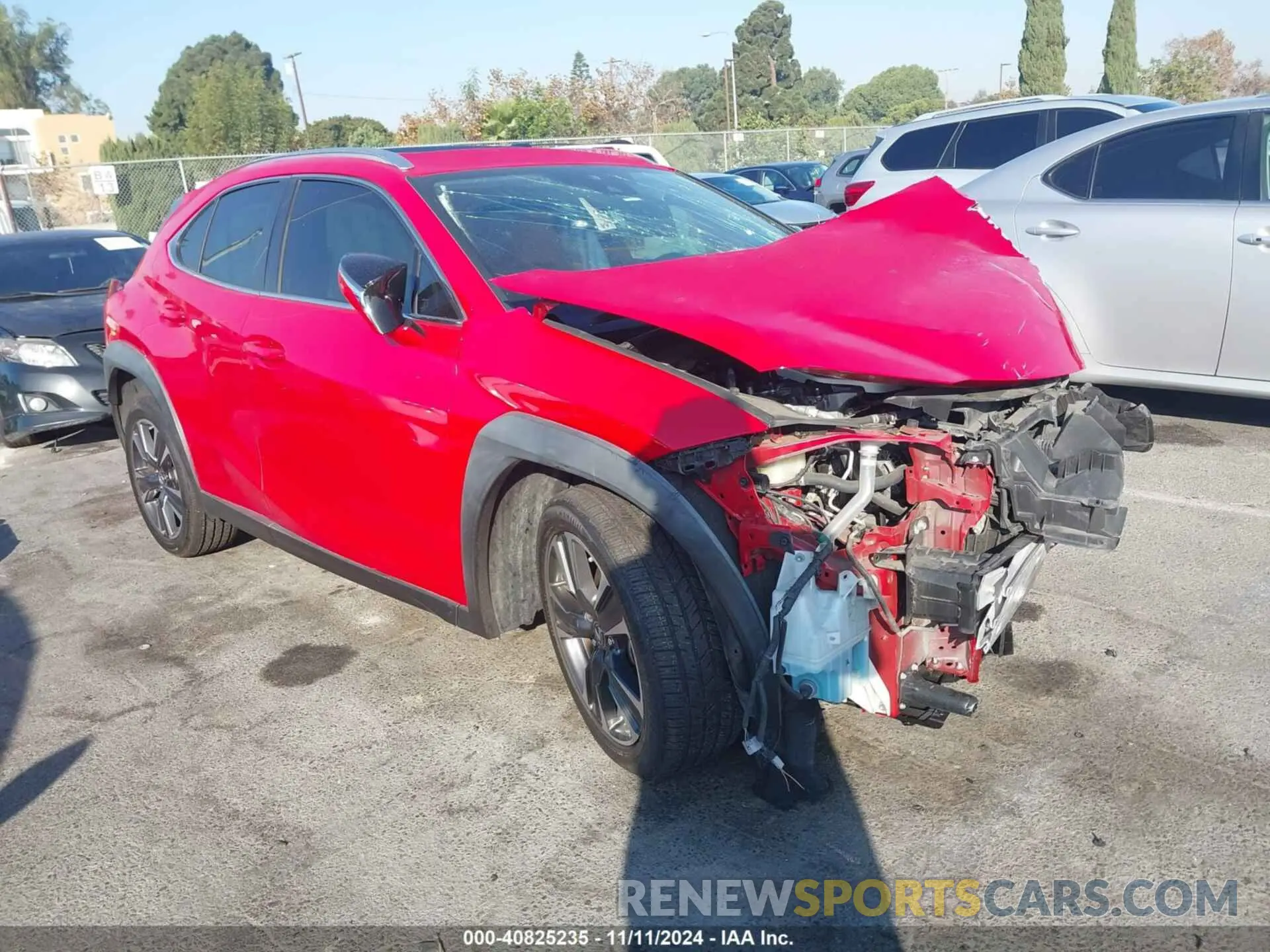 1 fotografías del automóvil dañado JTHY3JBH1K2006074 LEXUS UX 200 2019