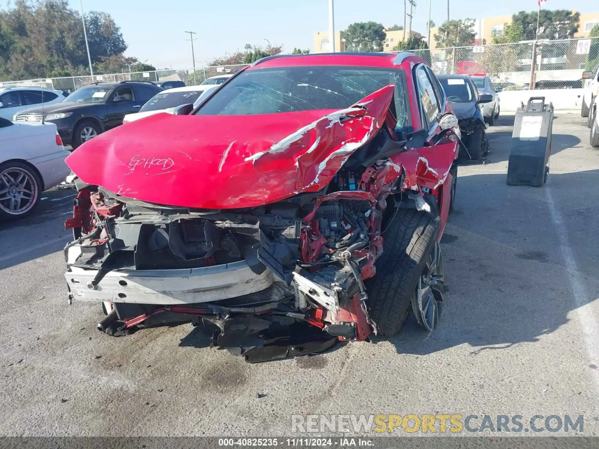 6 fotografías del automóvil dañado JTHY3JBH1K2006074 LEXUS UX 200 2019