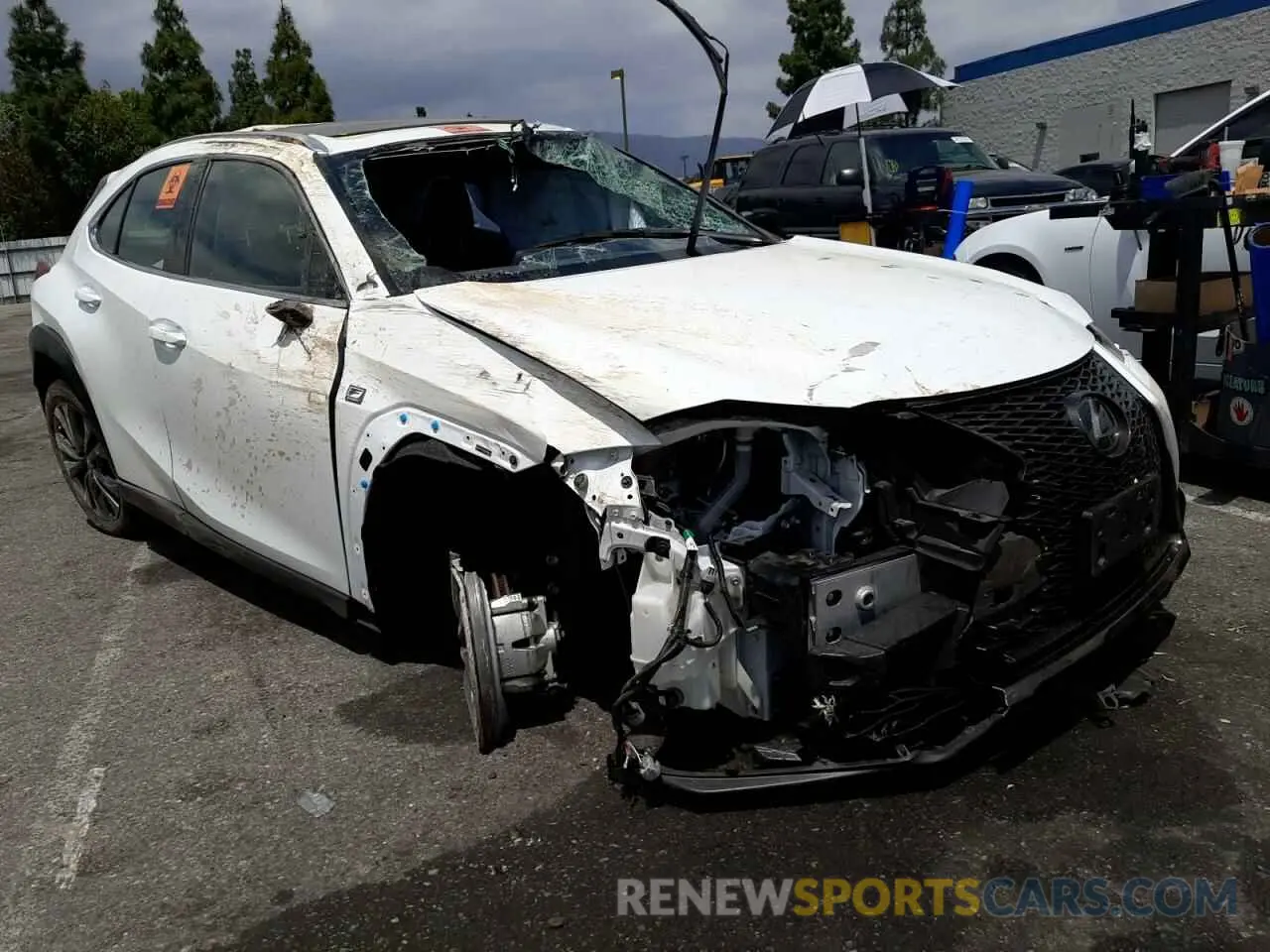 1 fotografías del automóvil dañado JTHY3JBH1K2006771 LEXUS UX 200 2019