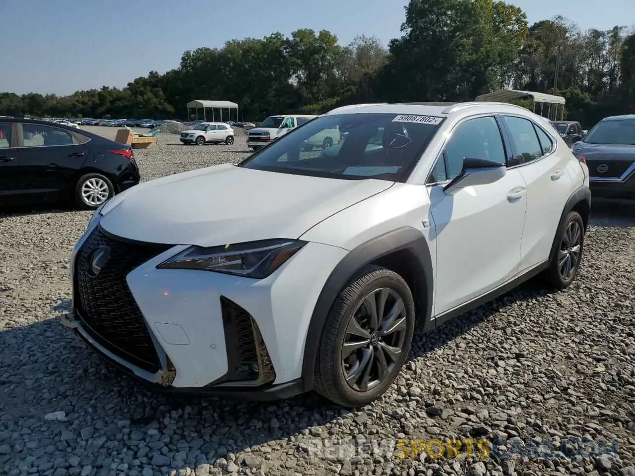 2 fotografías del automóvil dañado JTHY3JBH1K2014241 LEXUS UX 200 2019