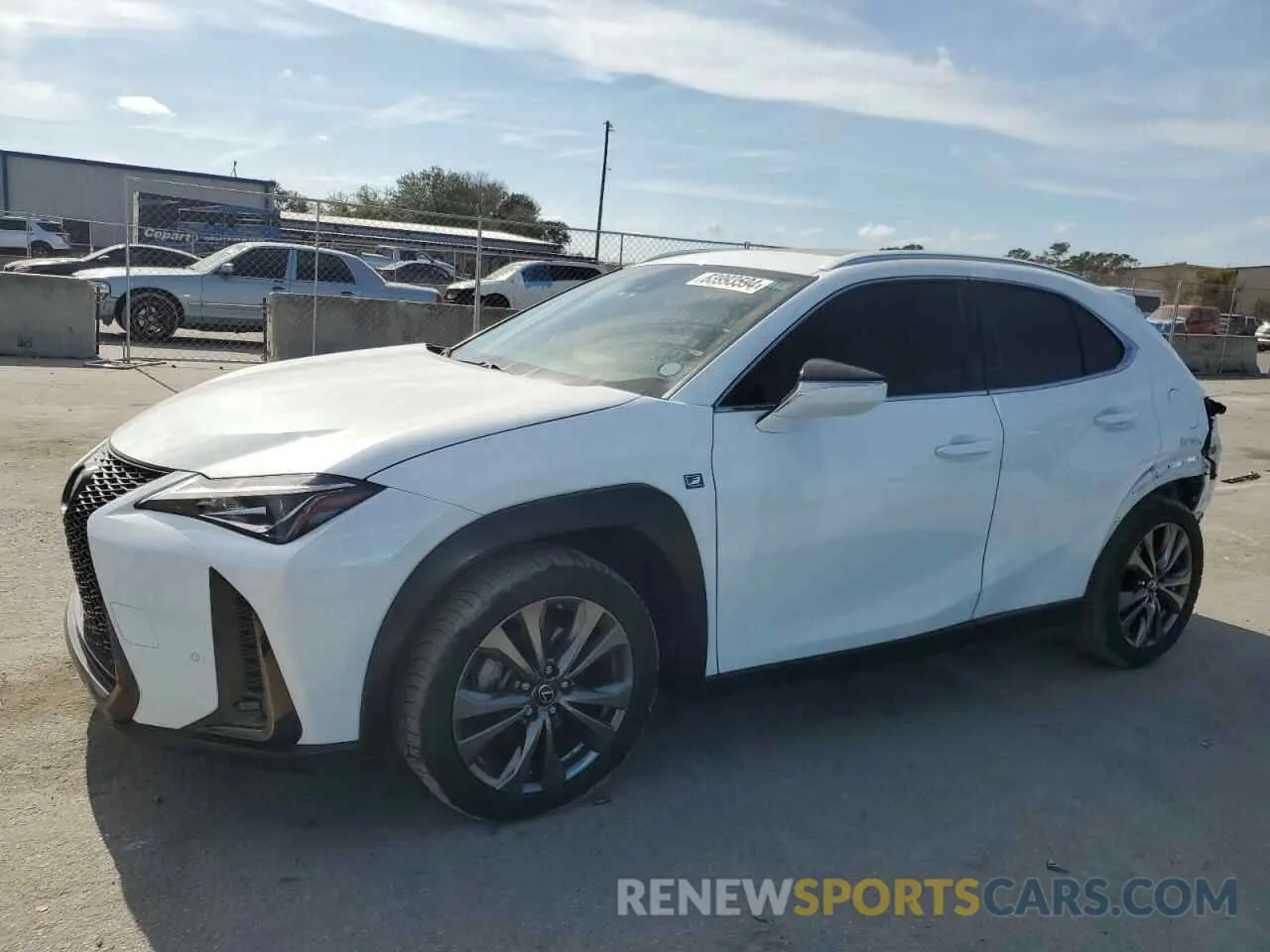 1 fotografías del automóvil dañado JTHY3JBH1K2018001 LEXUS UX 200 2019