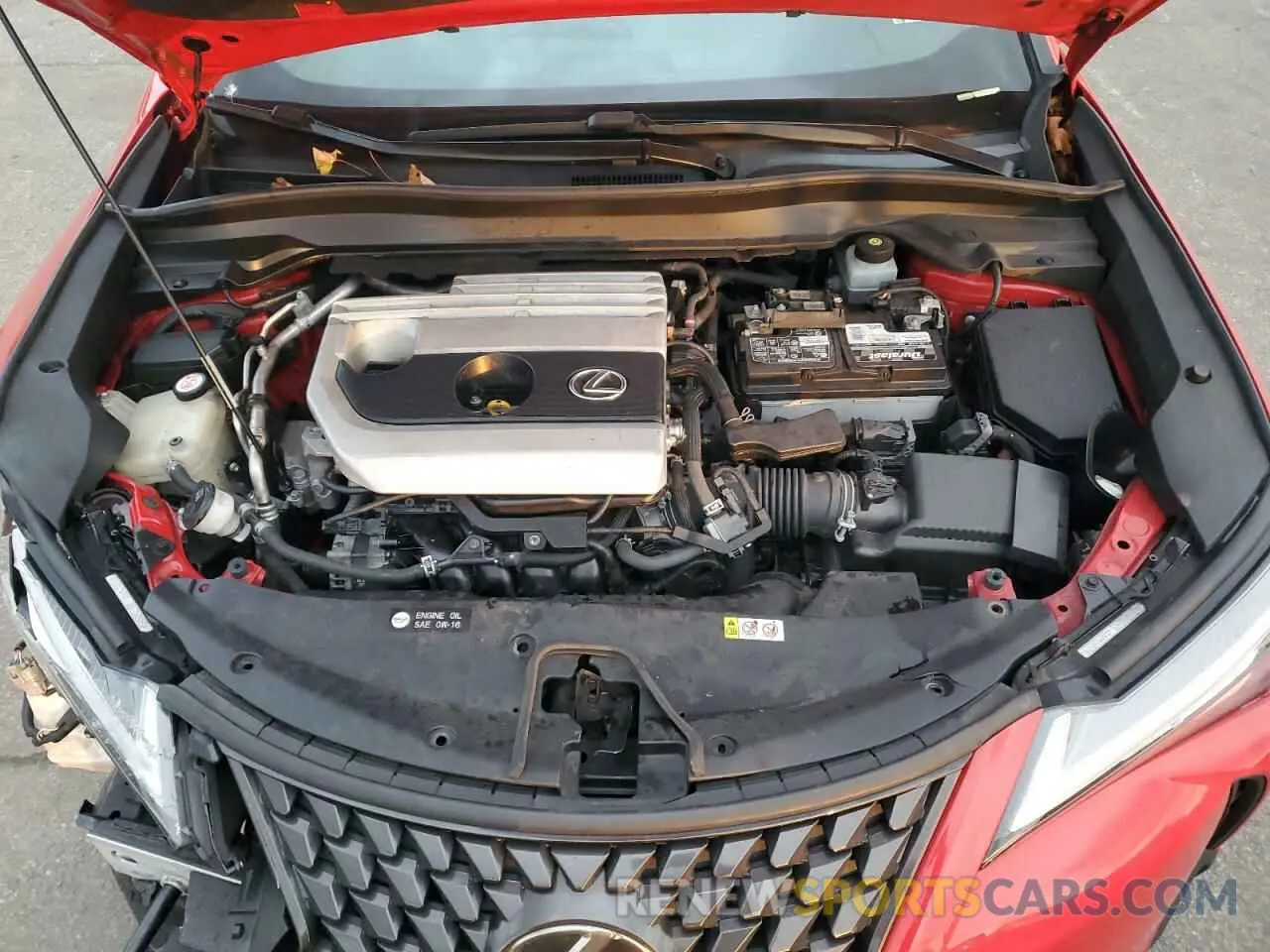 11 fotografías del automóvil dañado JTHY3JBH1K2018094 LEXUS UX 200 2019