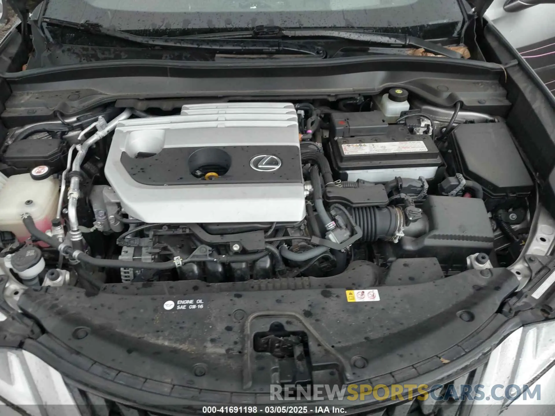 10 fotografías del automóvil dañado JTHY3JBH2K2019965 LEXUS UX 200 2019