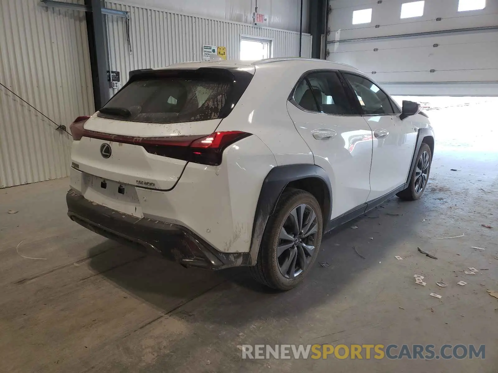 4 fotografías del automóvil dañado JTHY3JBH3K2002723 LEXUS UX 200 2019