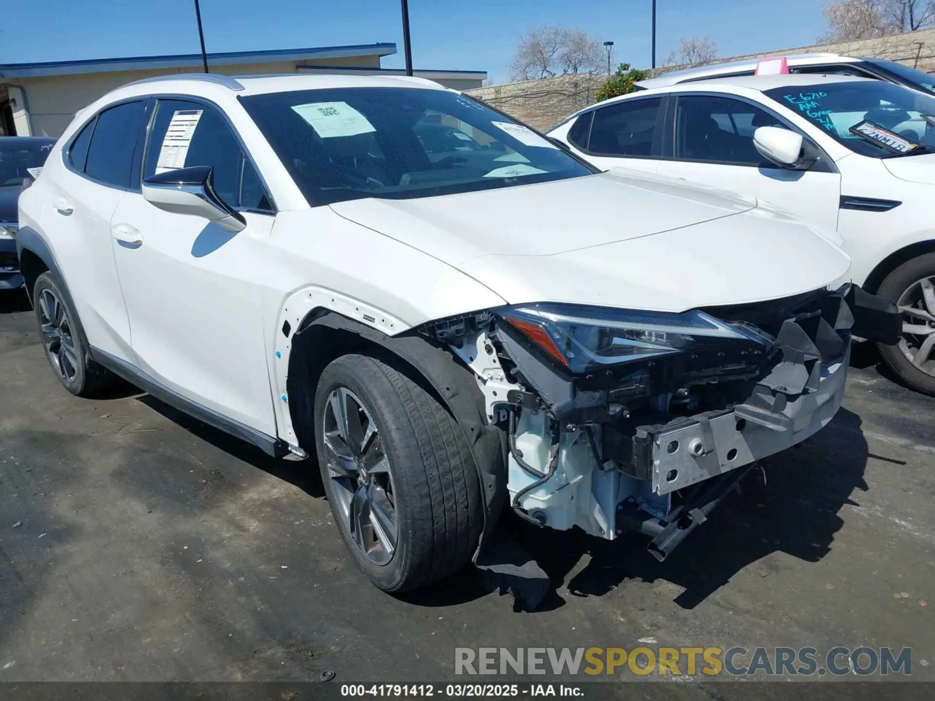 1 fotografías del automóvil dañado JTHY3JBH3K2002849 LEXUS UX 200 2019
