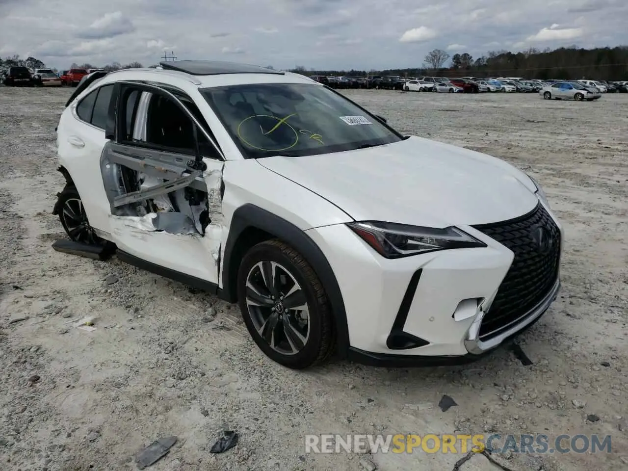 1 fotografías del automóvil dañado JTHY3JBH3K2004181 LEXUS UX 200 2019