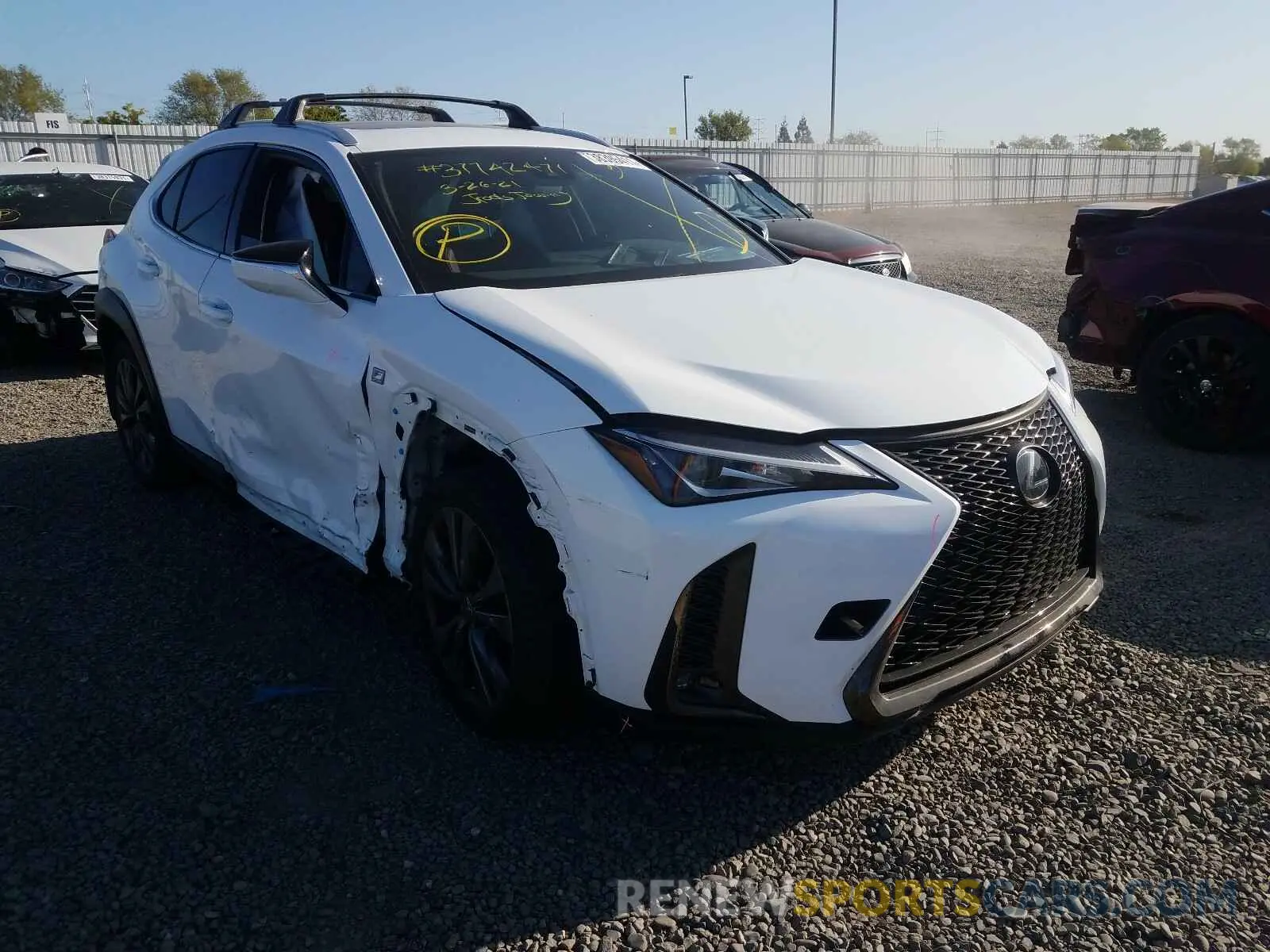 1 fotografías del automóvil dañado JTHY3JBH3K2004438 LEXUS UX 200 2019