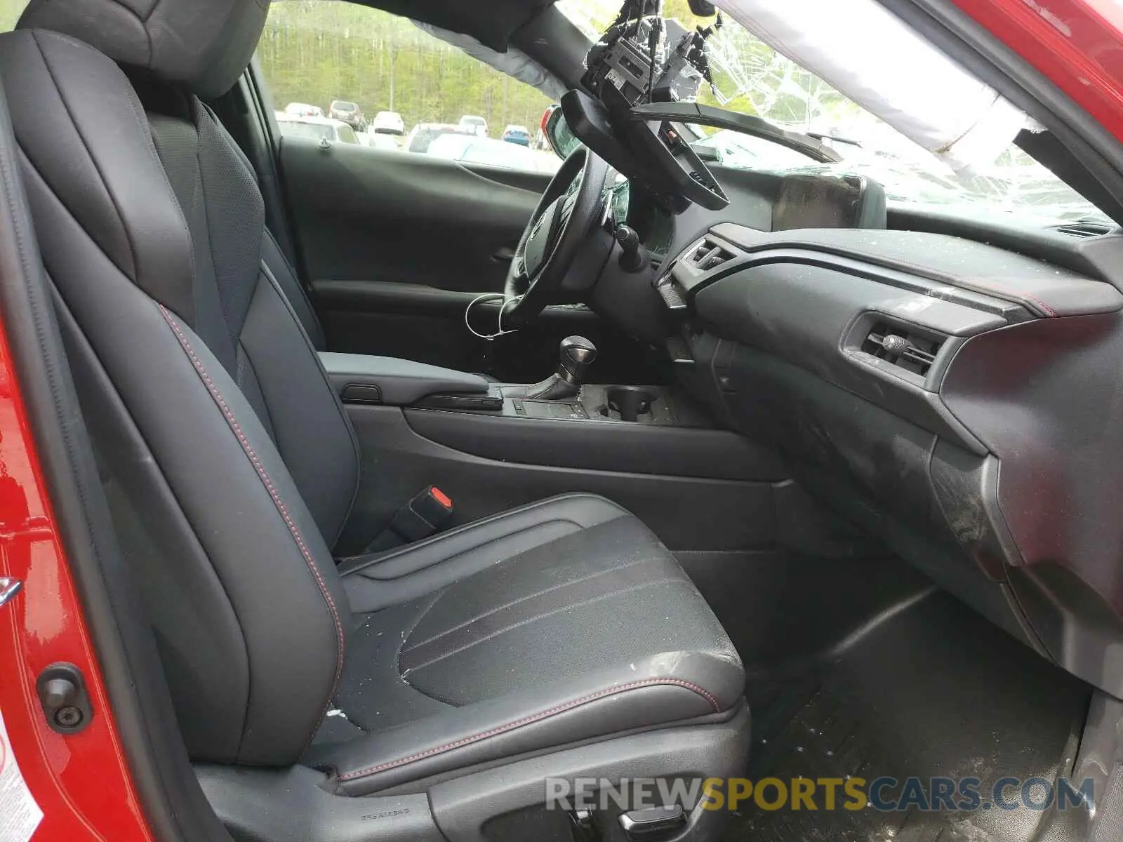 5 fotografías del automóvil dañado JTHY3JBH4K2003539 LEXUS UX 200 2019