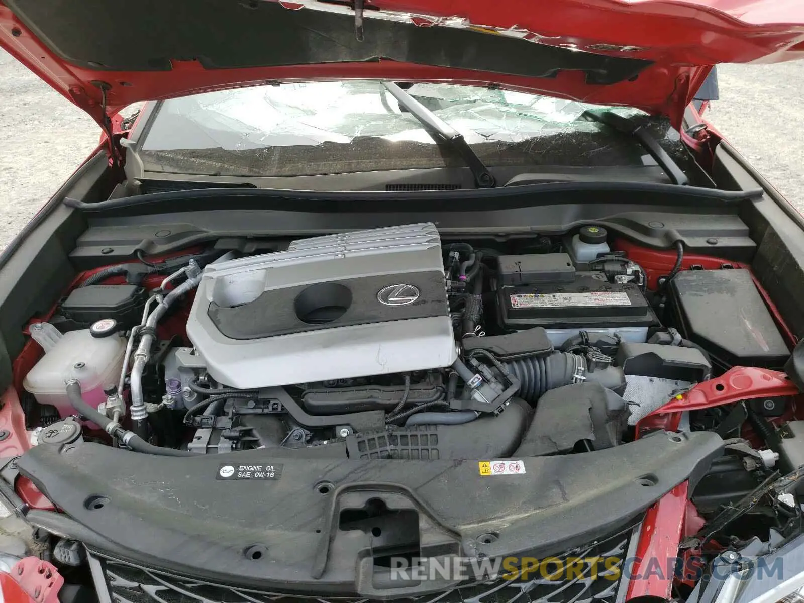 7 fotografías del automóvil dañado JTHY3JBH4K2003539 LEXUS UX 200 2019