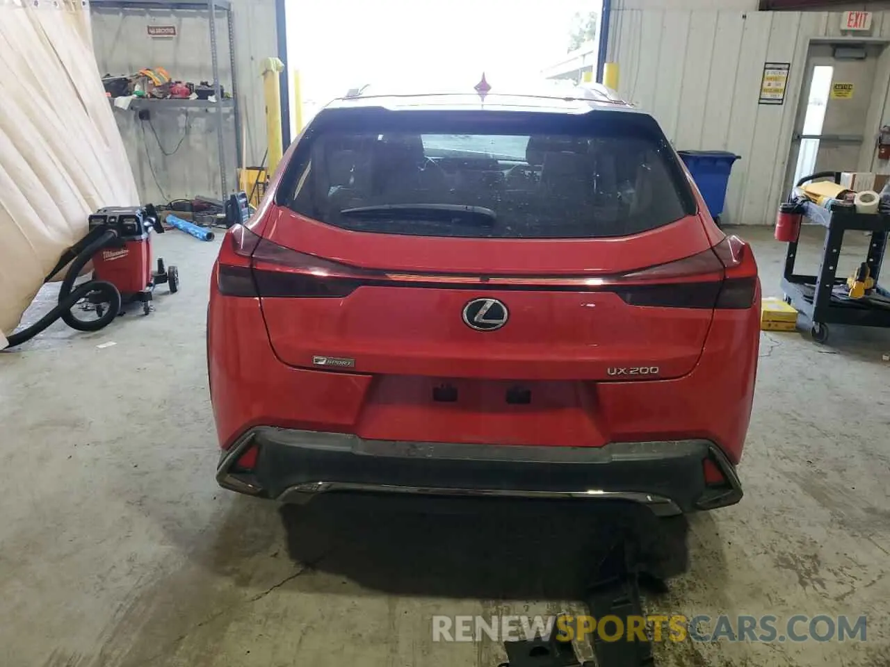 6 fotografías del automóvil dañado JTHY3JBH4K2016646 LEXUS UX 200 2019