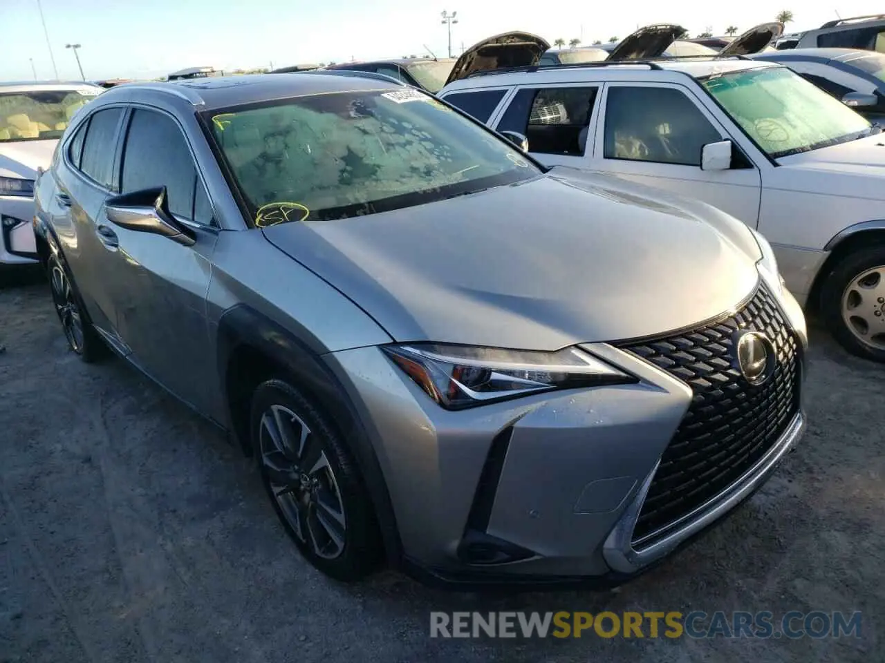 1 fotografías del automóvil dañado JTHY3JBH4K2020678 LEXUS UX 200 2019