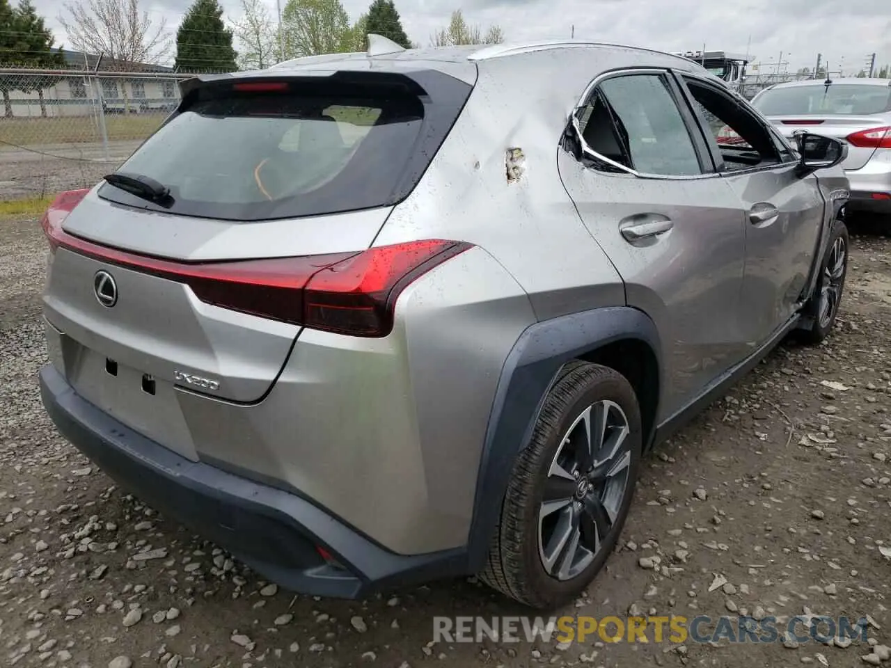 4 fotografías del automóvil dañado JTHY3JBH4K2020762 LEXUS UX 200 2019
