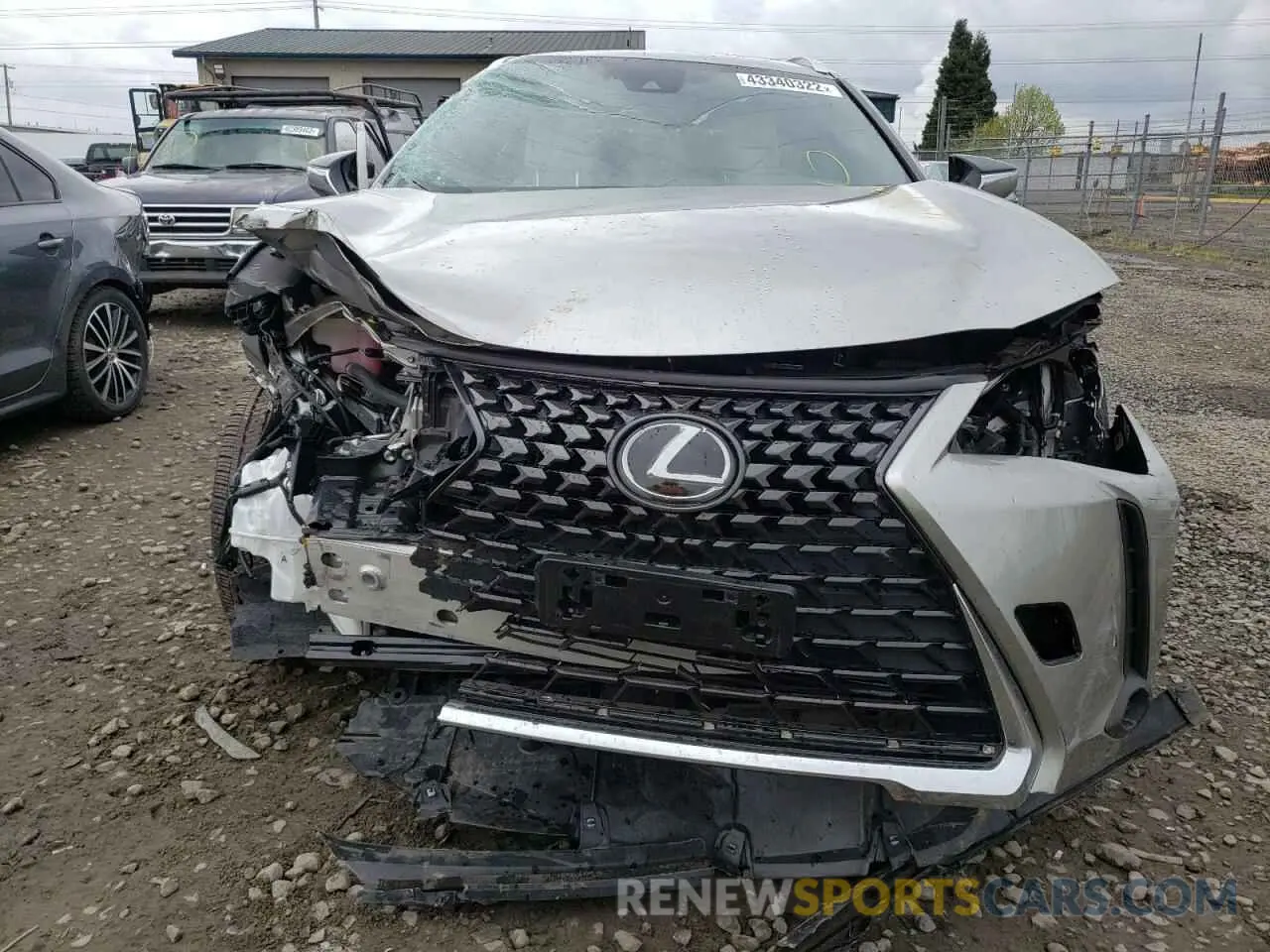 9 fotografías del automóvil dañado JTHY3JBH4K2020762 LEXUS UX 200 2019