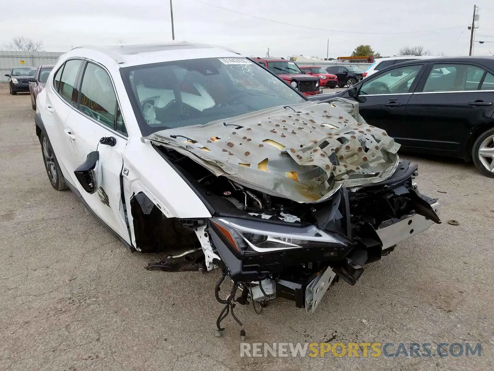 1 fotografías del automóvil dañado JTHY3JBH5K2010287 LEXUS UX 200 2019