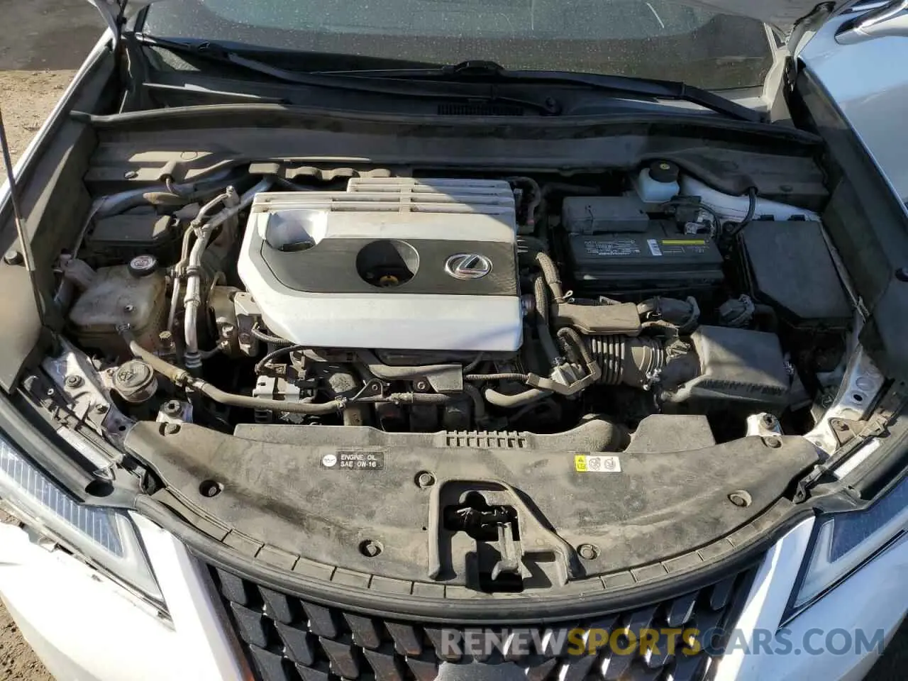 12 fotografías del automóvil dañado JTHY3JBH5K2014971 LEXUS UX 200 2019