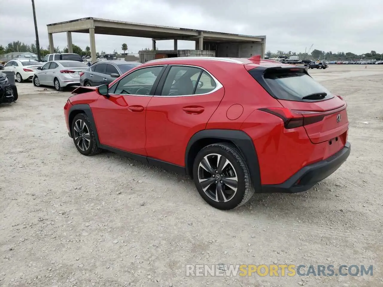 3 fotografías del automóvil dañado JTHY3JBH5K2015943 LEXUS UX 200 2019