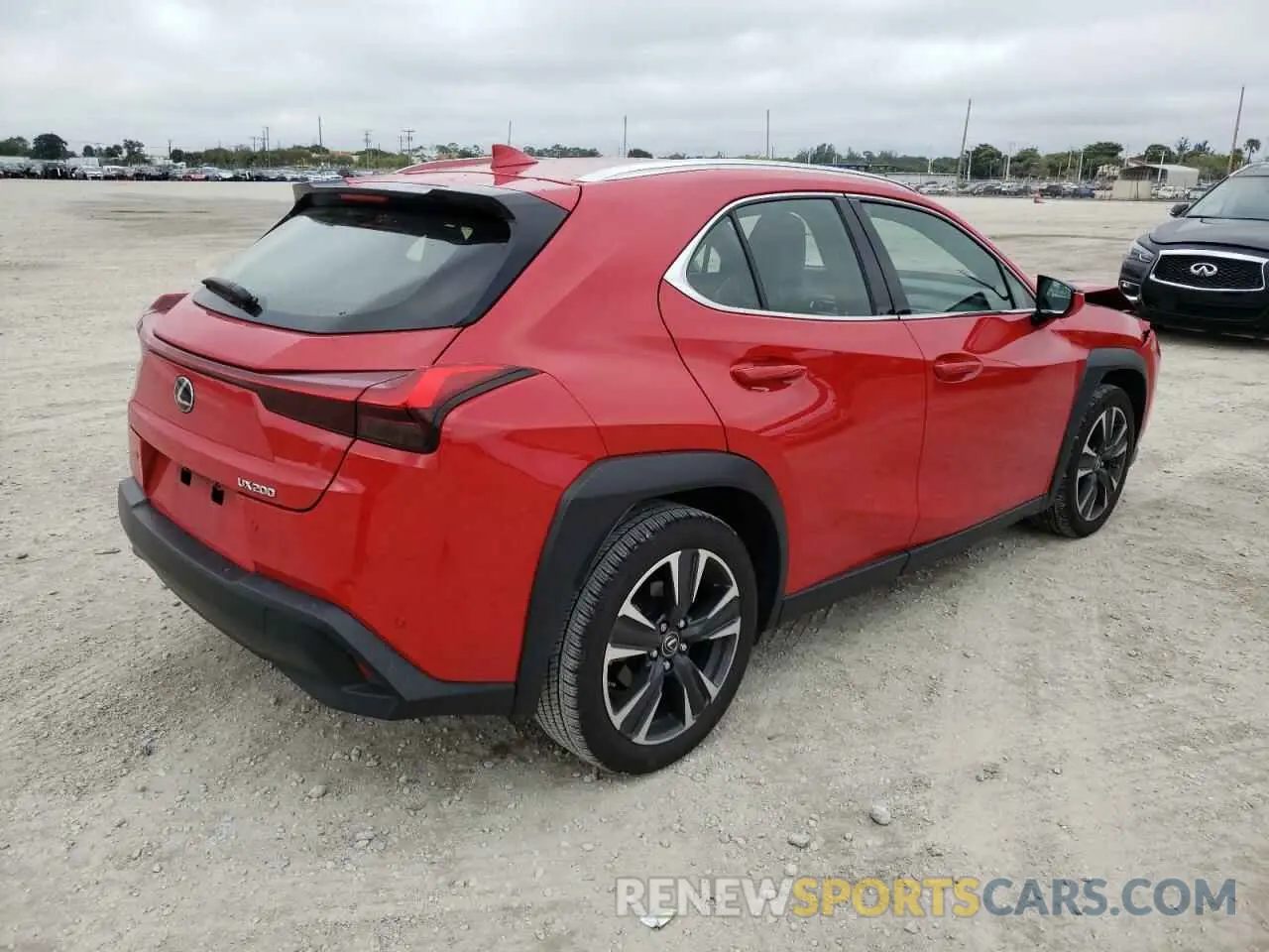 4 fotografías del automóvil dañado JTHY3JBH5K2015943 LEXUS UX 200 2019