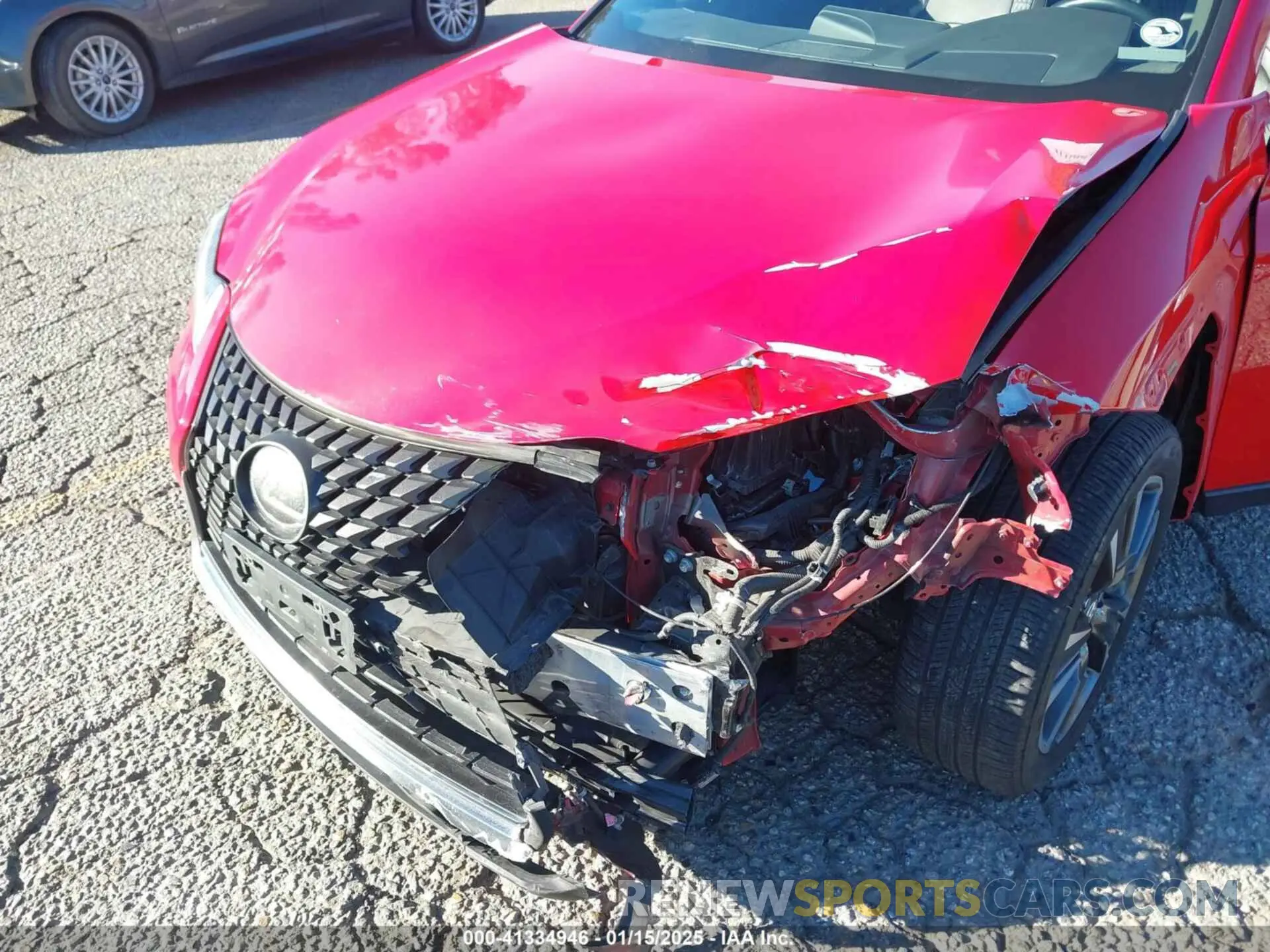 6 fotografías del automóvil dañado JTHY3JBH6K2000559 LEXUS UX 200 2019