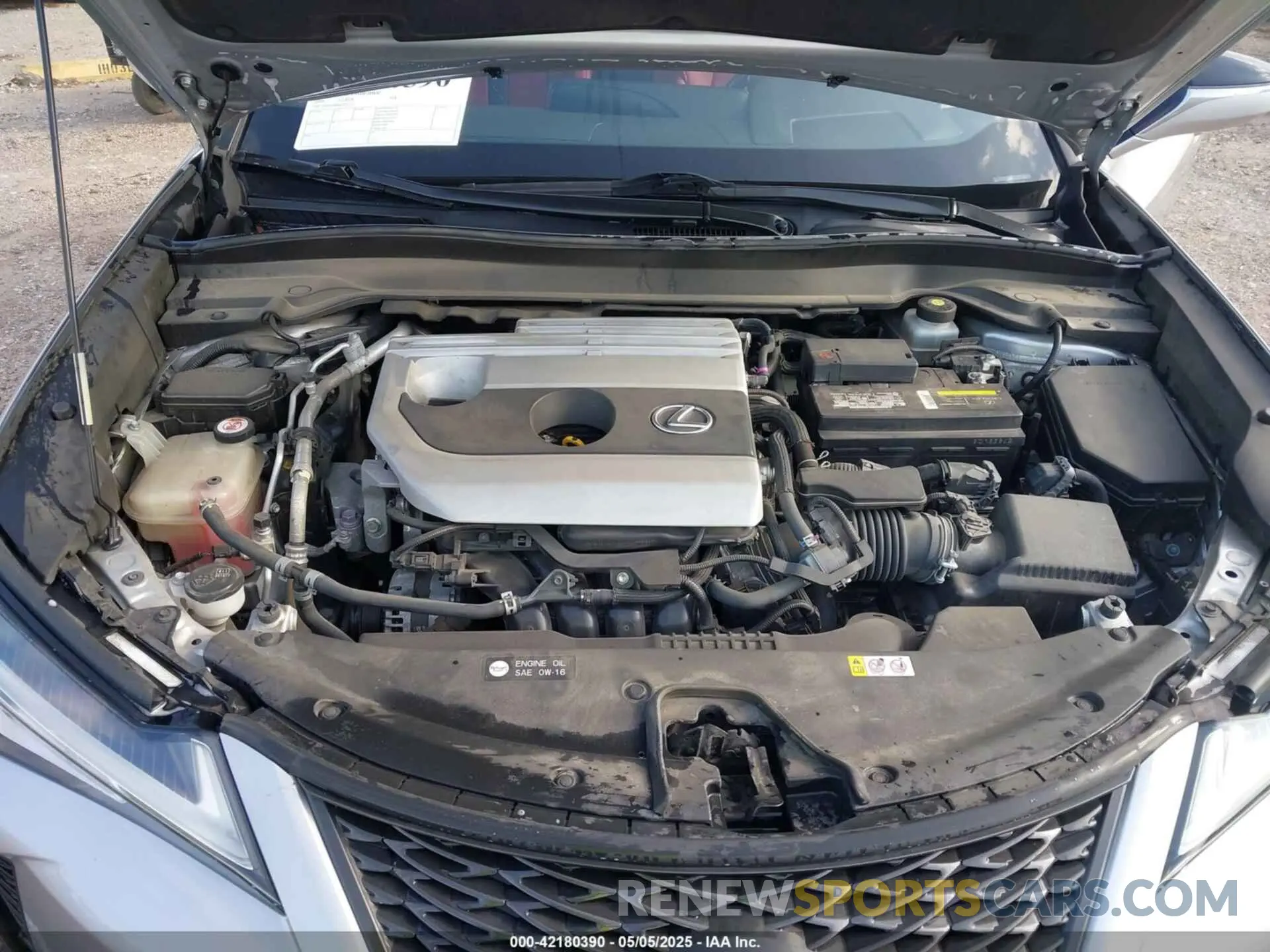10 fotografías del automóvil dañado JTHY3JBH6K2013523 LEXUS UX 200 2019