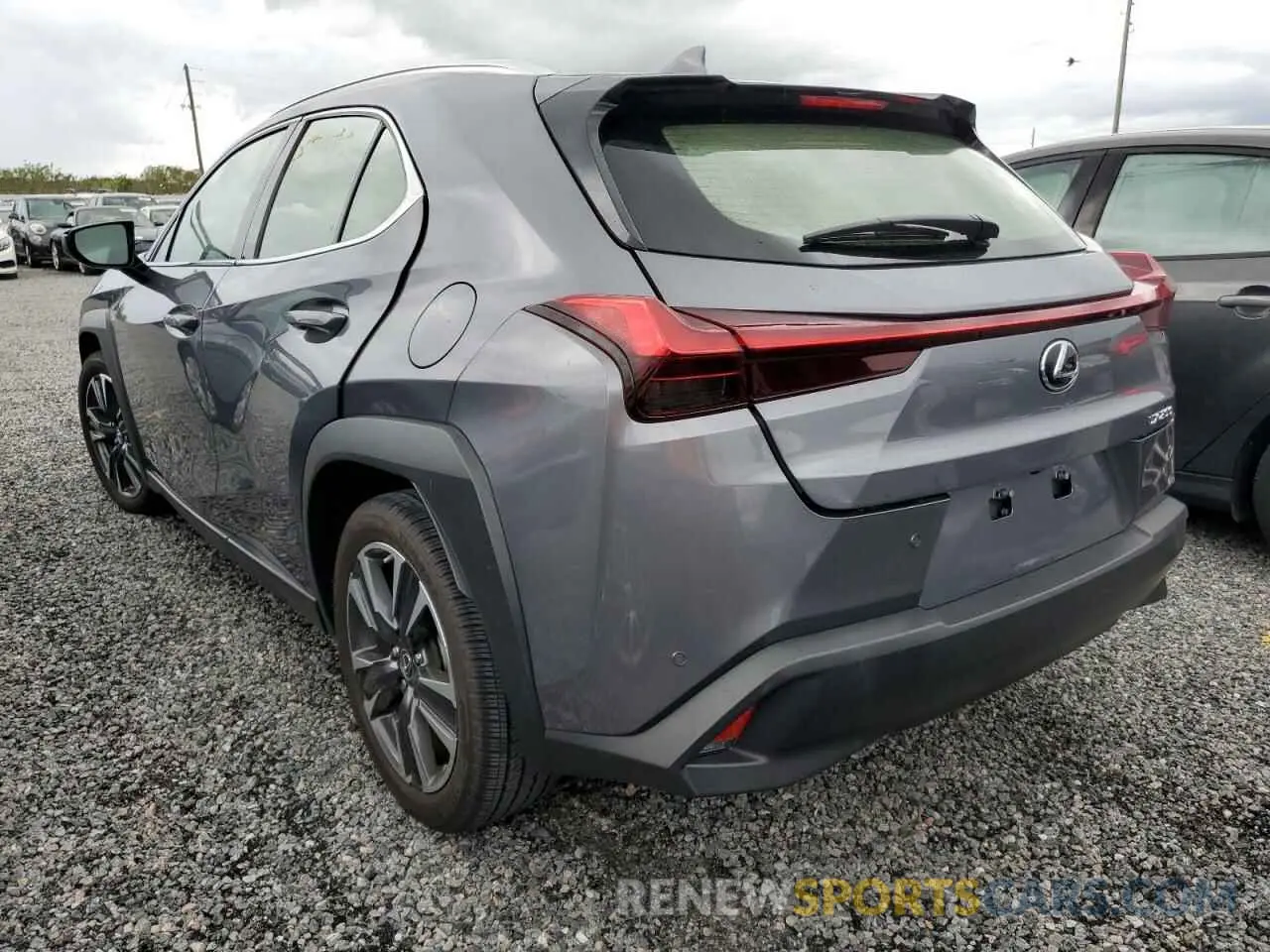3 fotografías del automóvil dañado JTHY3JBH7K2000795 LEXUS UX 200 2019